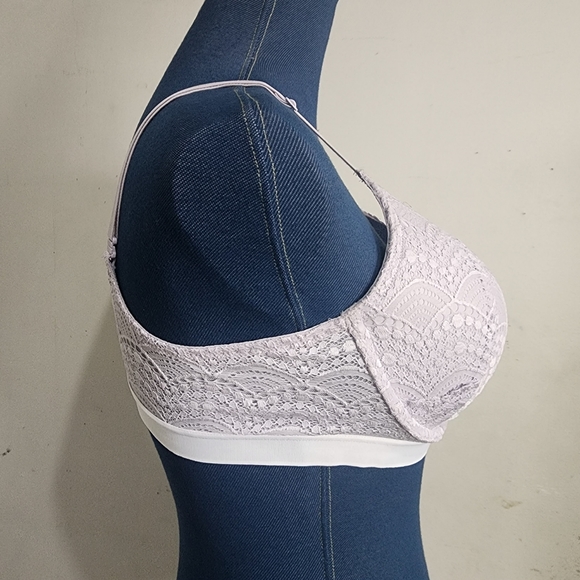 VS Victoria's Secret T Shirt Push up Full Coverage Bra Lavender - Picture 2 of 7